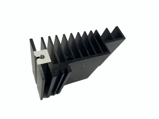 CNC Drilling Machining Aluminum Extruded Heat Sinks Electronic Products Thermal Solution Radiator Aluminum Heat Sinks with Anodizing Plating